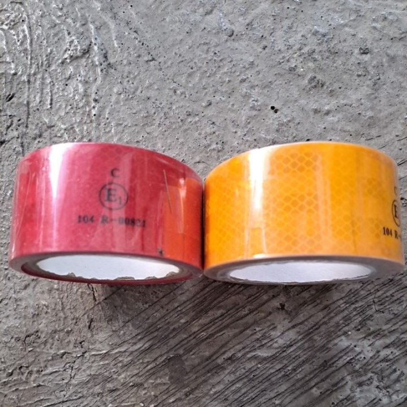 tempelan skotlet lampu mobil Truk Bak cahaya pemantul lem 1pc