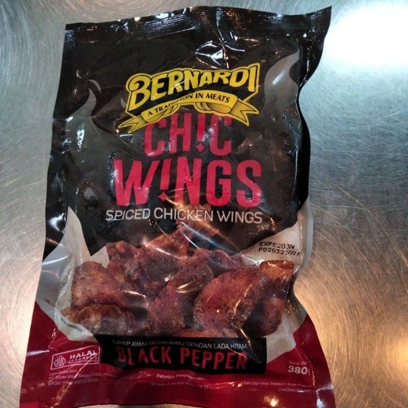 

BERNARDI SPICY CHICKEN WINGS BLACKPEPPER