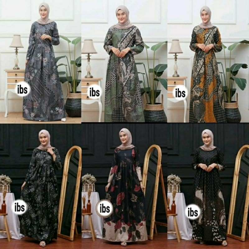 Bekasi Gamis batik modern sg