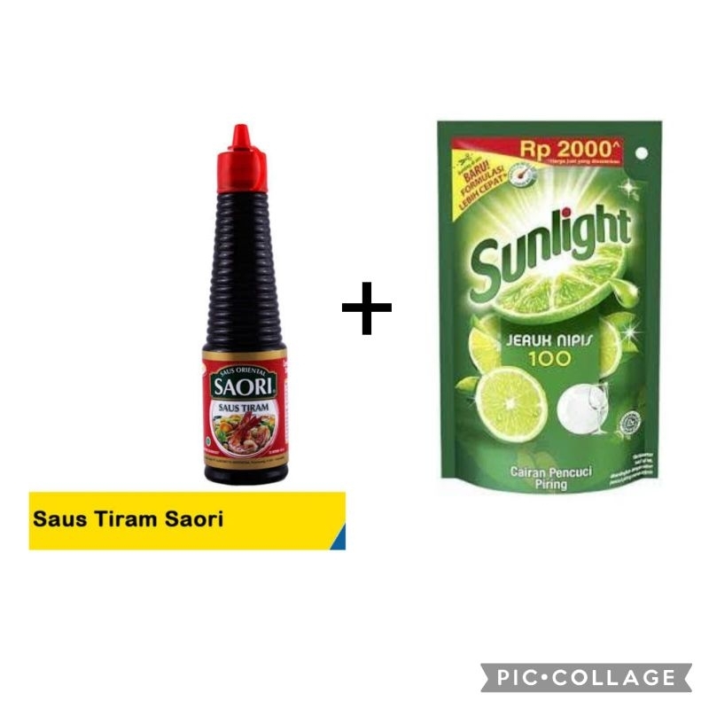 

Ajinomoto Saus Tiram Saori 133Ml + sunlight 2rban