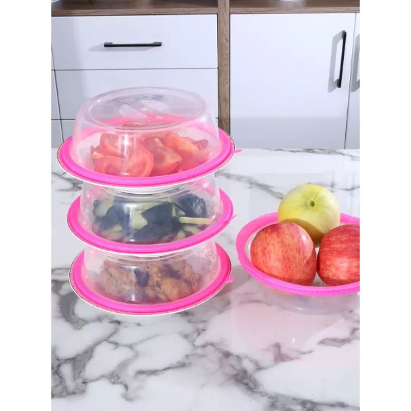 Food Cover Tudung Saji Penutup Makanan Tutup Sajian /Penutup Piring Mangkok Microwave Tudung Saji Pl