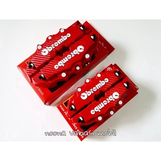 Cover Caliper cover cakram rem variasi merah jazz xpander city hrv Universal variasi_motor&mobil