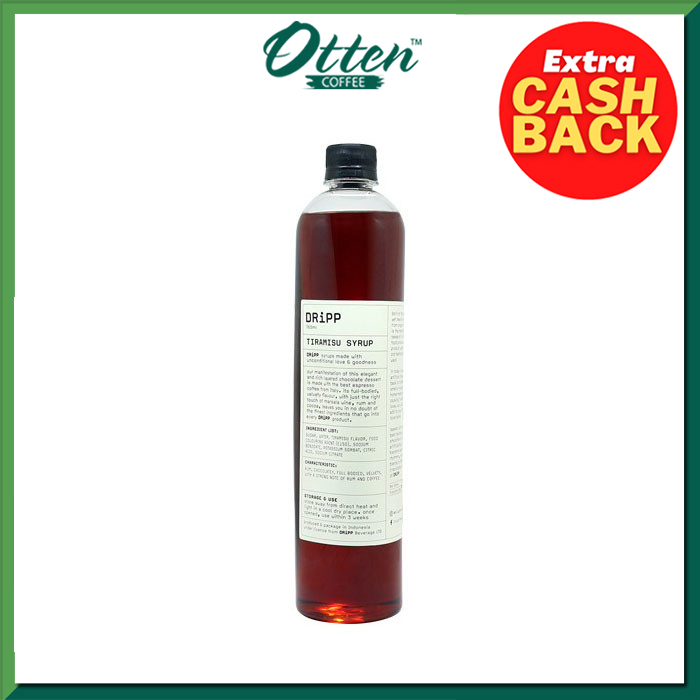 

DRiPP - Syrup Tiramisu 760ml - Sirup Minuman Rasa Tiramisu