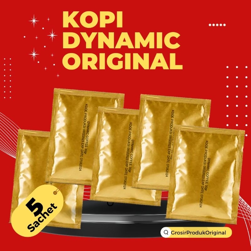 

[100% ORI] Kopi Dynamic Original 5 saset