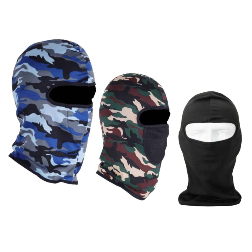 Masker ninja full face polos penutup wajah anti polusi