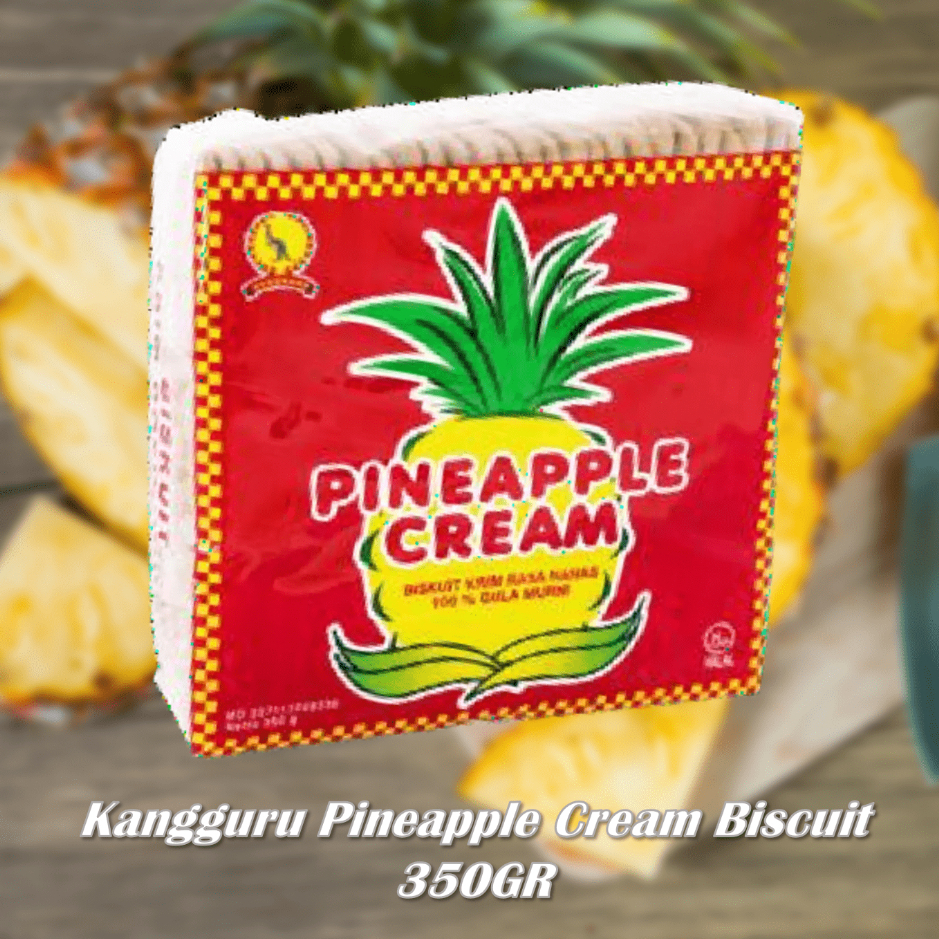 

Kangguru pineapple cream biscuit 350GR
