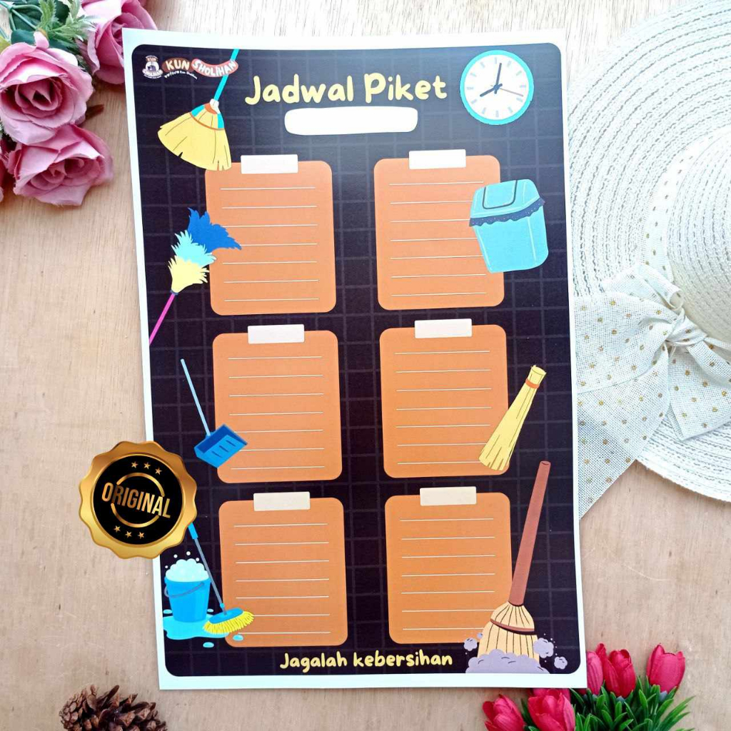 Poster Jadwal Piket