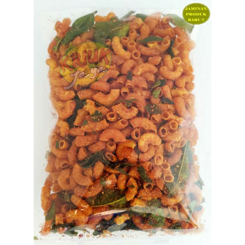 

MAKARONI BANTET CIKRUH KENCUR / MAKARONI BANTET KRIUK Extra Daun Jeruk