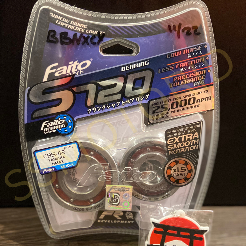 BEARING LAHAR LAHER CRANKSHAFT KURG AS FAITO NMAX S720