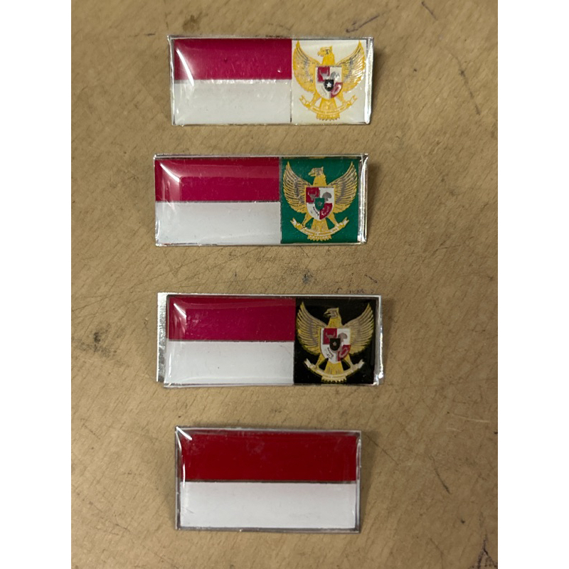 pin merah putih garuda /pin merah putih