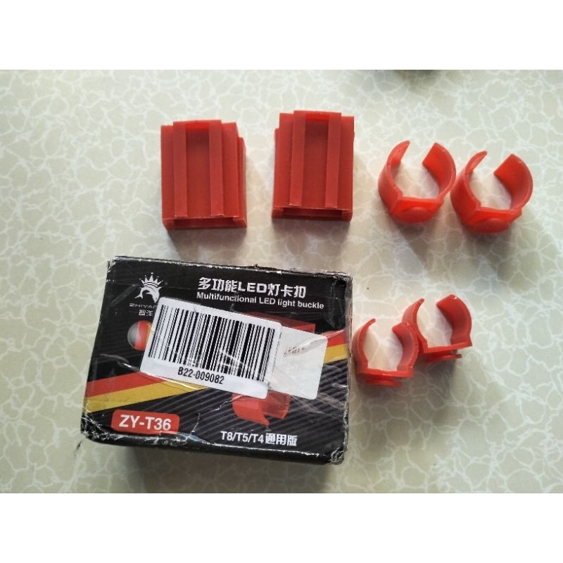 [ BKM ] hook jepit lampu led aquarium