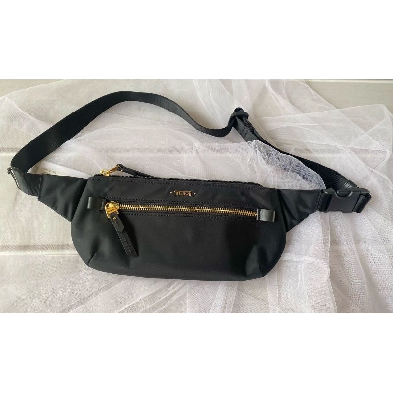 Tas Tumi Authentic Original Maera Slim Waist Pack Nylon Black i