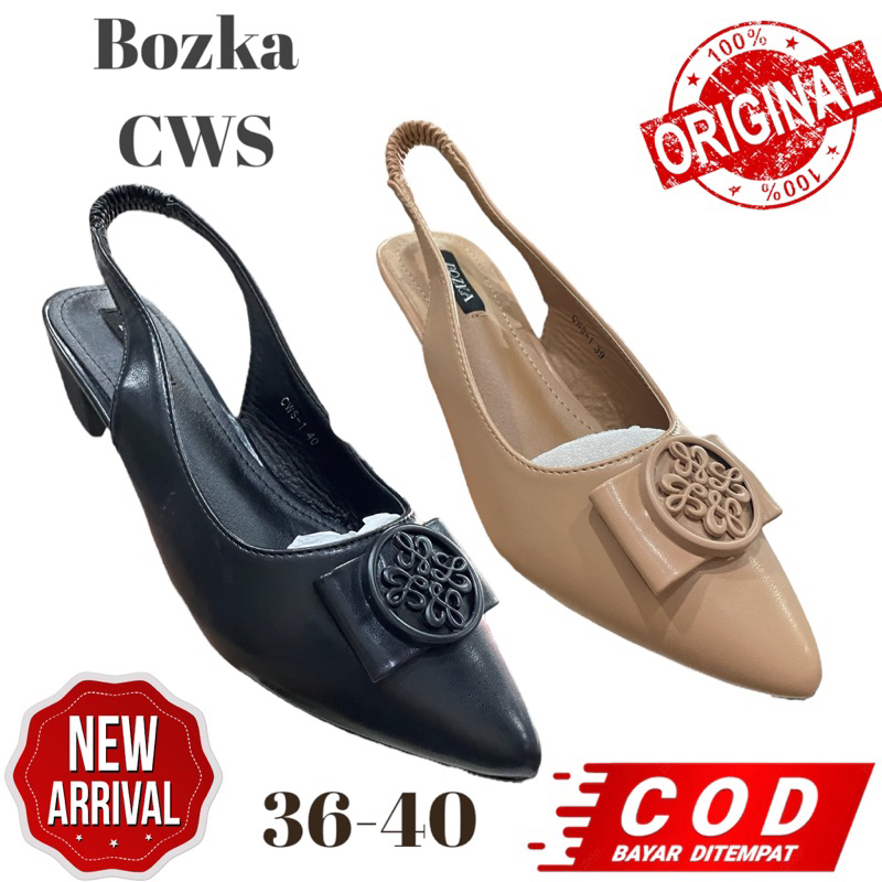 Sepatu Bozka CWS Heels Sepatu Formal Wanita