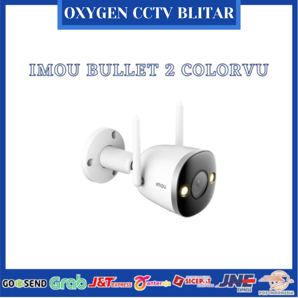 Kamera IP IMOU IPC-F22FEP-0360B 2MP Outdoor dengan Visi Malam 30m dan IP67
