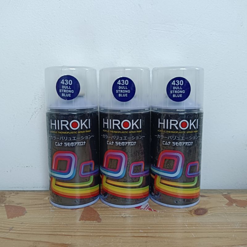 pilok pilox HIROKI 300CC HIROKI 430 DULL STRONG BLUE DOFF dof strong blue biru tua doff 300cc