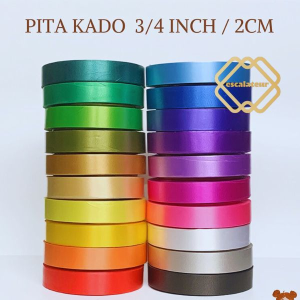 

⚡pecial 9.9 PITA JEPANG (POLYPROPYLENE RIBBON) 2CM /Pita Sendaren, Sawangan, Pita Jepang, Pita Kado / Pita Kado Ribbon Polos Ukuran Standar Untuk Prakarya Dll