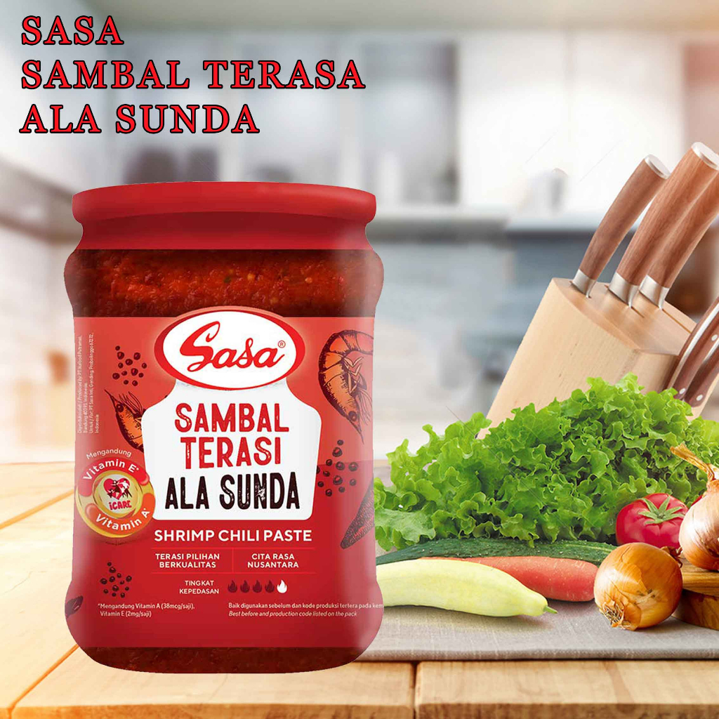 

SAMBAL * SASA SAMBEL TERASI 180g