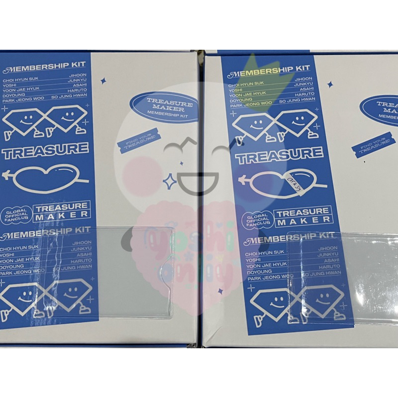 treasure membership kit 2.0 memkit fullset