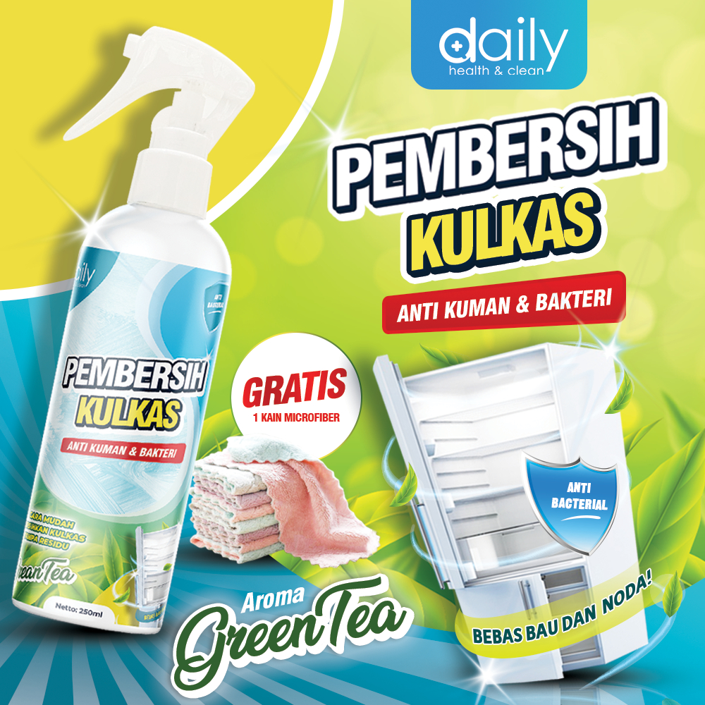 Pembersih Kulkas Spray Daily Cairan Pembersih Kulkas Antibacterial