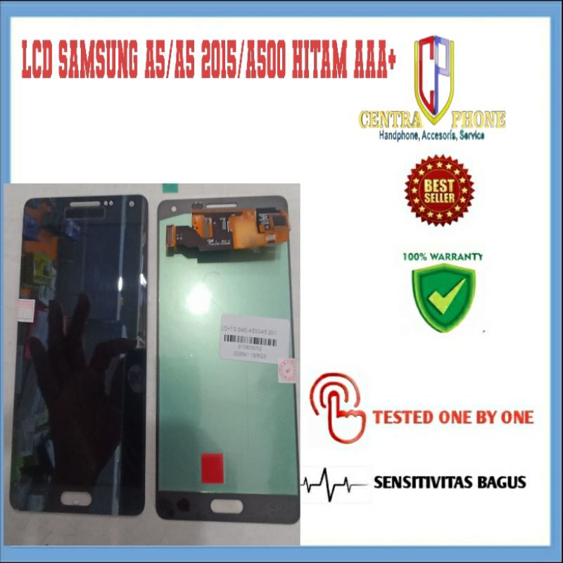 LCD SAMSUNG A5/A5 2015/A500 HITAM AAA+