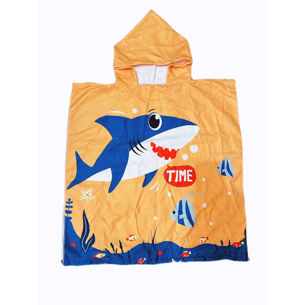 beach towel kids handuk mandi pantai anak renang unicorn shark crab icecream 2-8TH