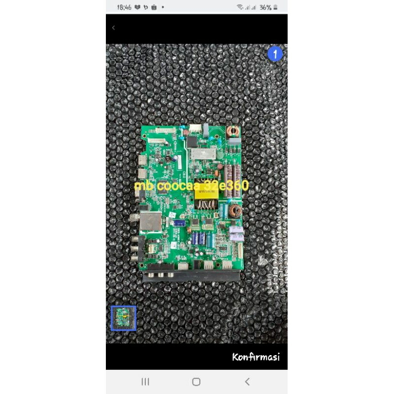 MB MAINBORD TV LED COOCAA 32E360