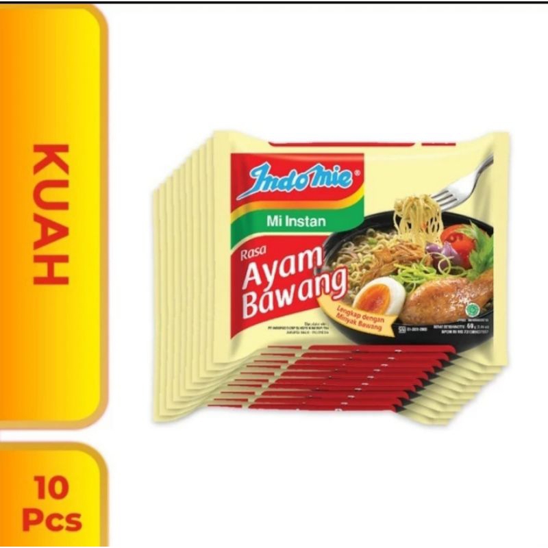 

Indomie Ayam Bawang Kuah