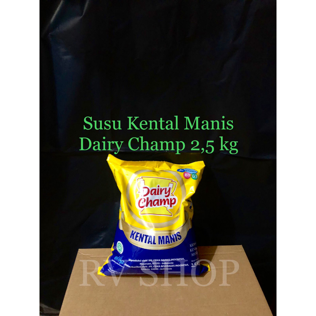 

Susu Kental Manis Dairy Champ Bantal 2.5KG