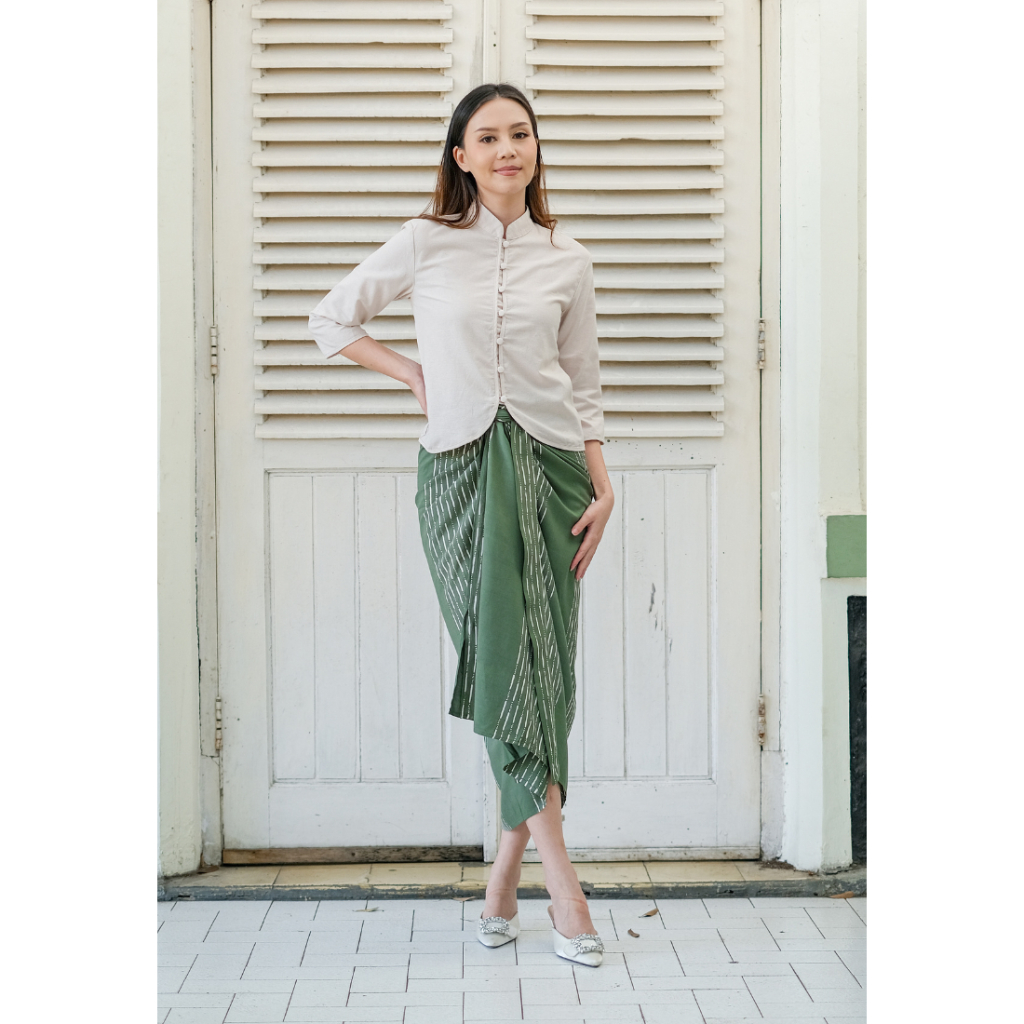 Kichi Batik Setelan Maylin Ananta Green