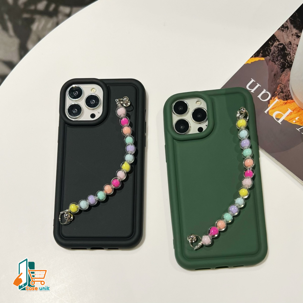 GC68 SOFTCASE SILIKON DELUXE MATTE MACARON MATTE AIR BAG CHAIN GRIP MANIK MANIK FOR OPPO A1K A3S A5S A7 A12 A11K F9 A15 A15S A16 A16E A16K A17 A17K A5 A9  A31 A8 A39 A57 A52 A92 A53 A33 2020 A54 A55 4G CS6314