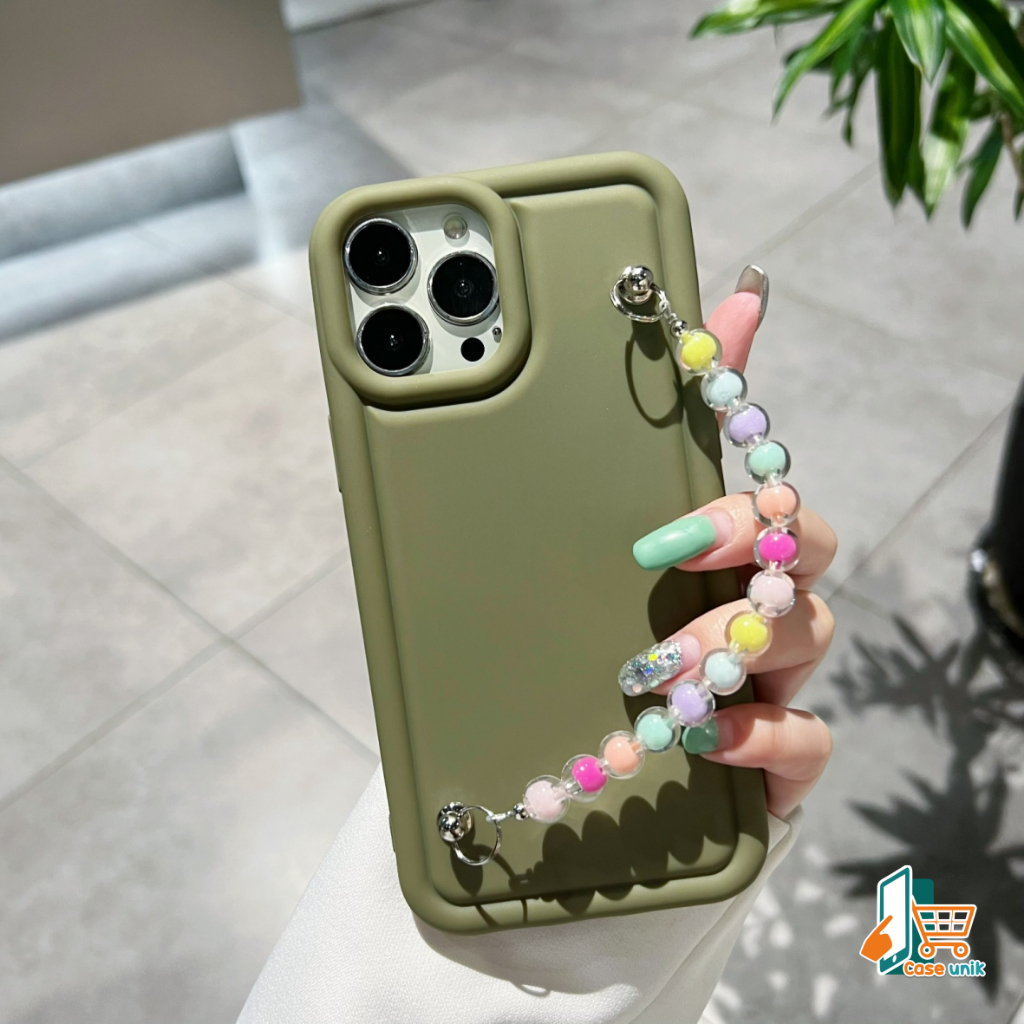 GC68 SOFTCASE SILIKON DELUXE MATTE MACARON MATTE AIR BAG CHAIN GRIP MANIK MANIK FOR OPPO A1K A3S A5S A7 A12 A11K F9 A15 A15S A16 A16E A16K A17 A17K A5 A9  A31 A8 A39 A57 A52 A92 A53 A33 2020 A54 A55 4G CS6314