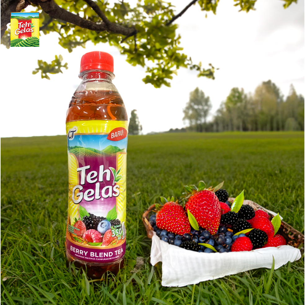 

Teh Gelas Tea Botol Pet 350ml - Original / Berry Blend / Honey Lemon