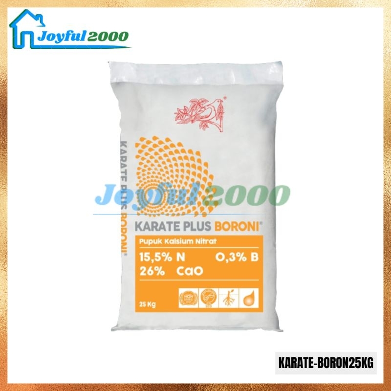 Pupuk Meroke Karate Plus Boroni 25kg Pupuk Kalsium Nitrat