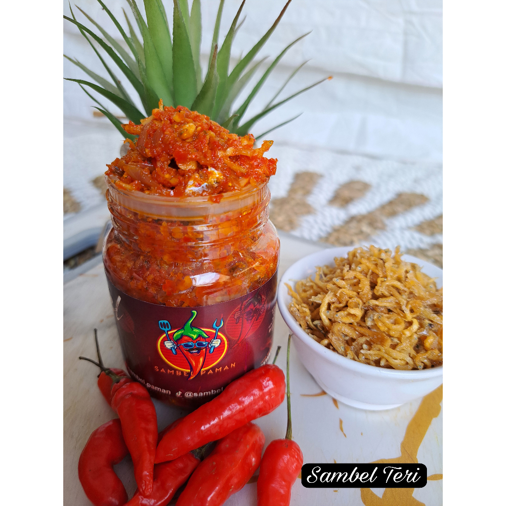 

Sambal Teri 180gr SAMBEL PAMAN