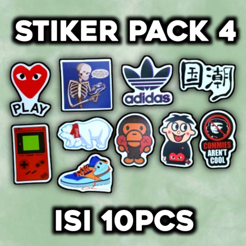 

STIKER 10PCS