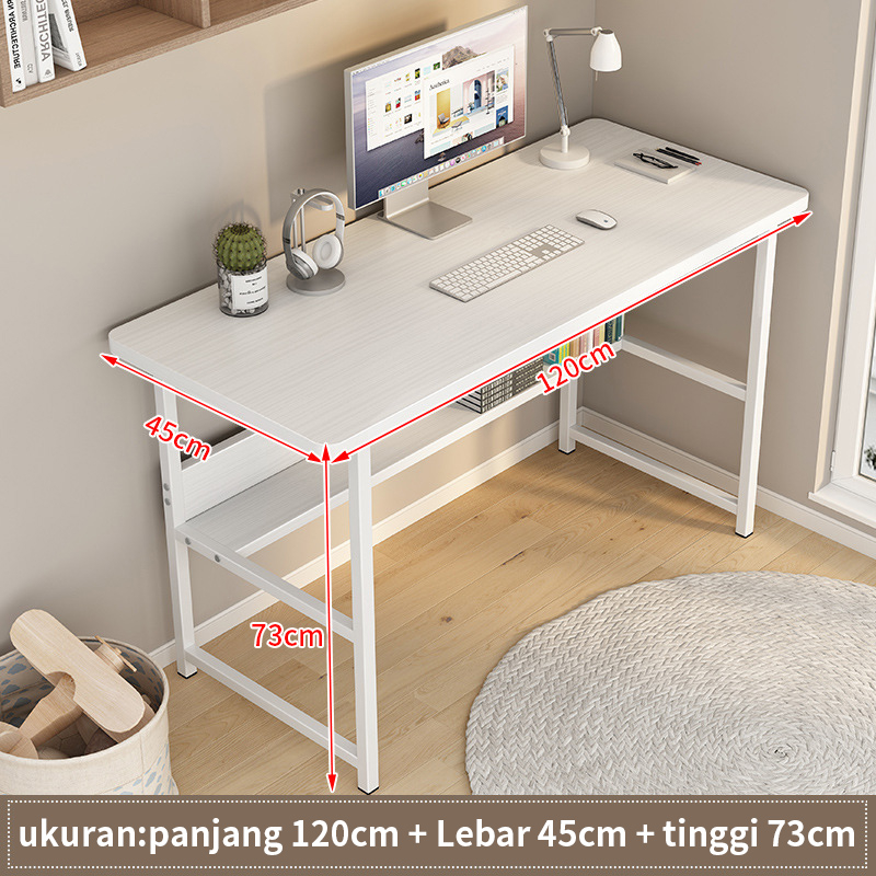 Pocket Dragon Meja belajar anak/Meja laptop/Meja komputer /Meja kerja/Meja belajar aesthetic/Meja kantor (A150)-A150(120cm)table