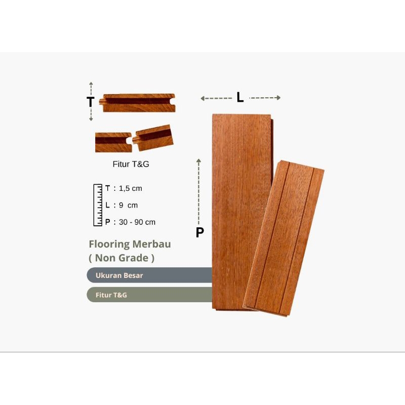 flooring kayu merbau