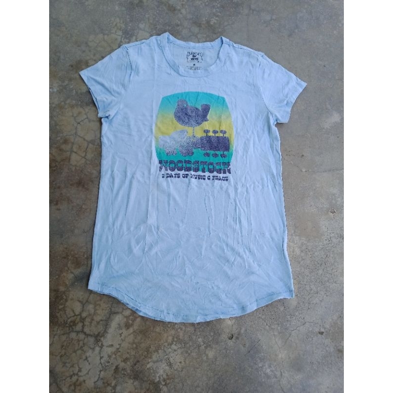Kaos Vintage Band Woodstock