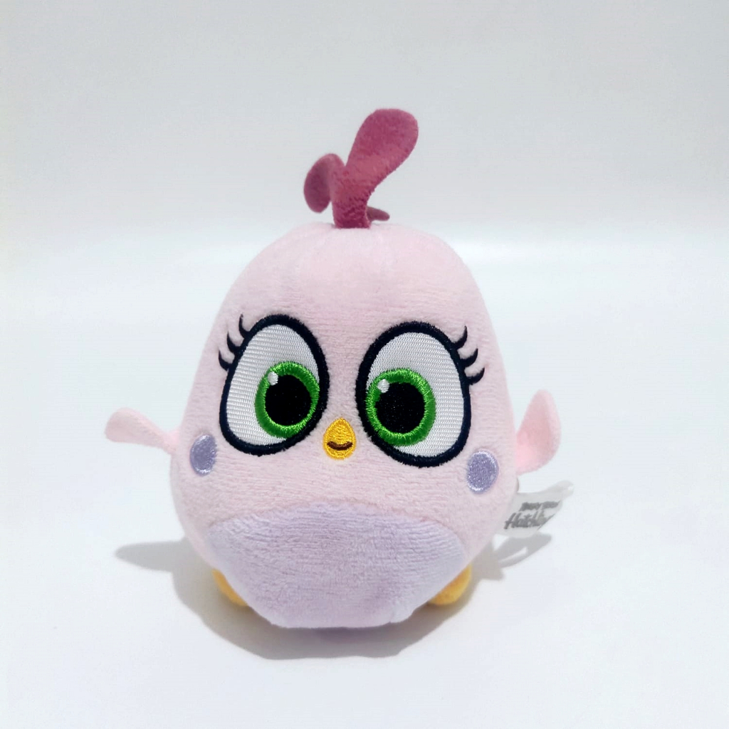 Boneka Angry Birds Hatchlings Original Rovio The Movie Pink Small Size