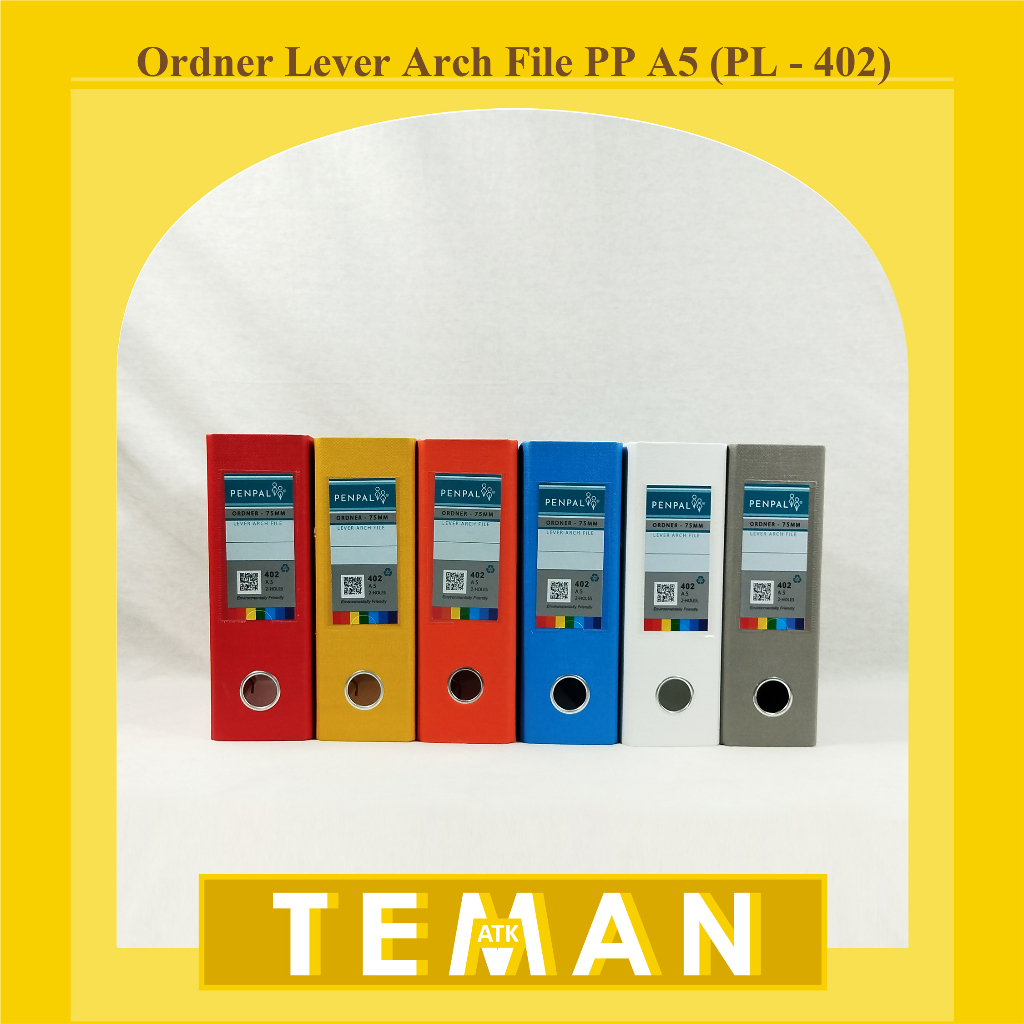 

Ordner / Lever Arch File PP A5 Penpal - (PL-402)