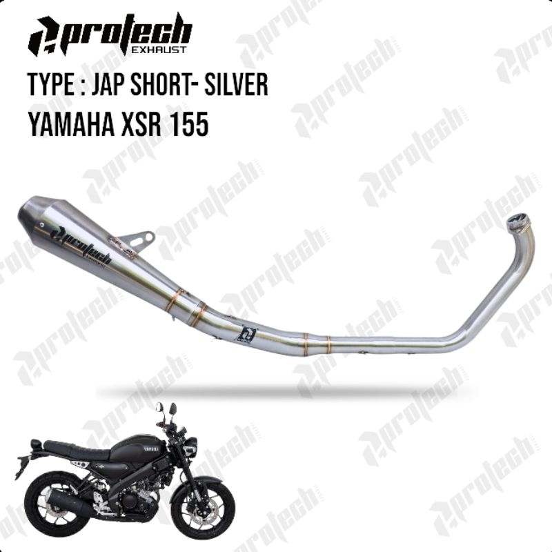 Yamaha XSR155 — Jap Short · Silver — foto 4