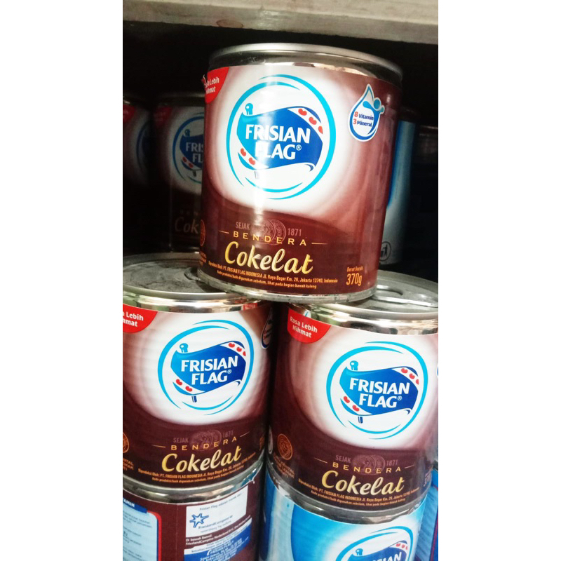 

SUSU KENTAL MANIS FRISIAN FLAG COKELAT / SUSU KENTAL MANIS BENDERA / SUSU FRISIAN FLAG / SUSU BENDERA / SKM / 370g