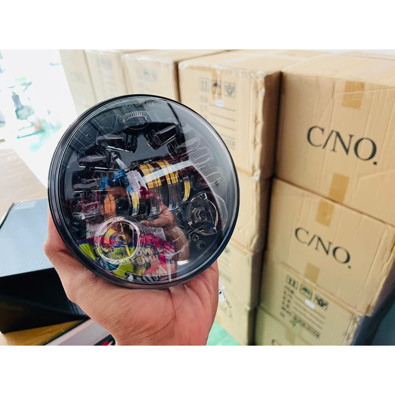 Lampu Daymaker 16Led 5.7inch Lawasan 75Watt