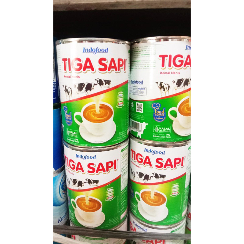 

SUSU KENTAL MANIS TIGA SAPI 490g