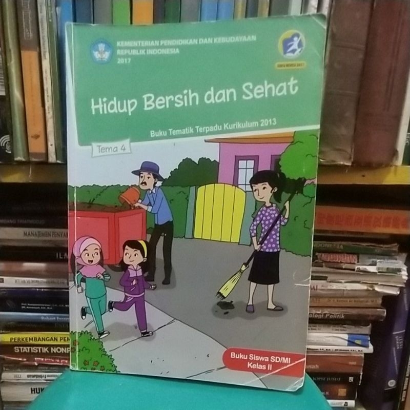 buku tema 4 hidup bersih dan sehat kelas 2 sd