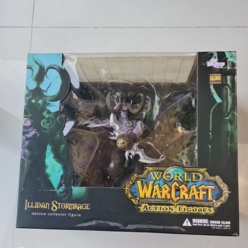 Mainan Action Figures WORLD OF WARCRAFT Illidan Stormrage