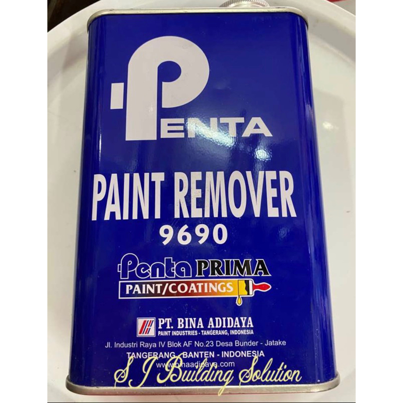 

PENGHAPUS CAT MINYAK PENTA PAINT REMOVER PENGHAPUS CAT 1 KG PERONTOK