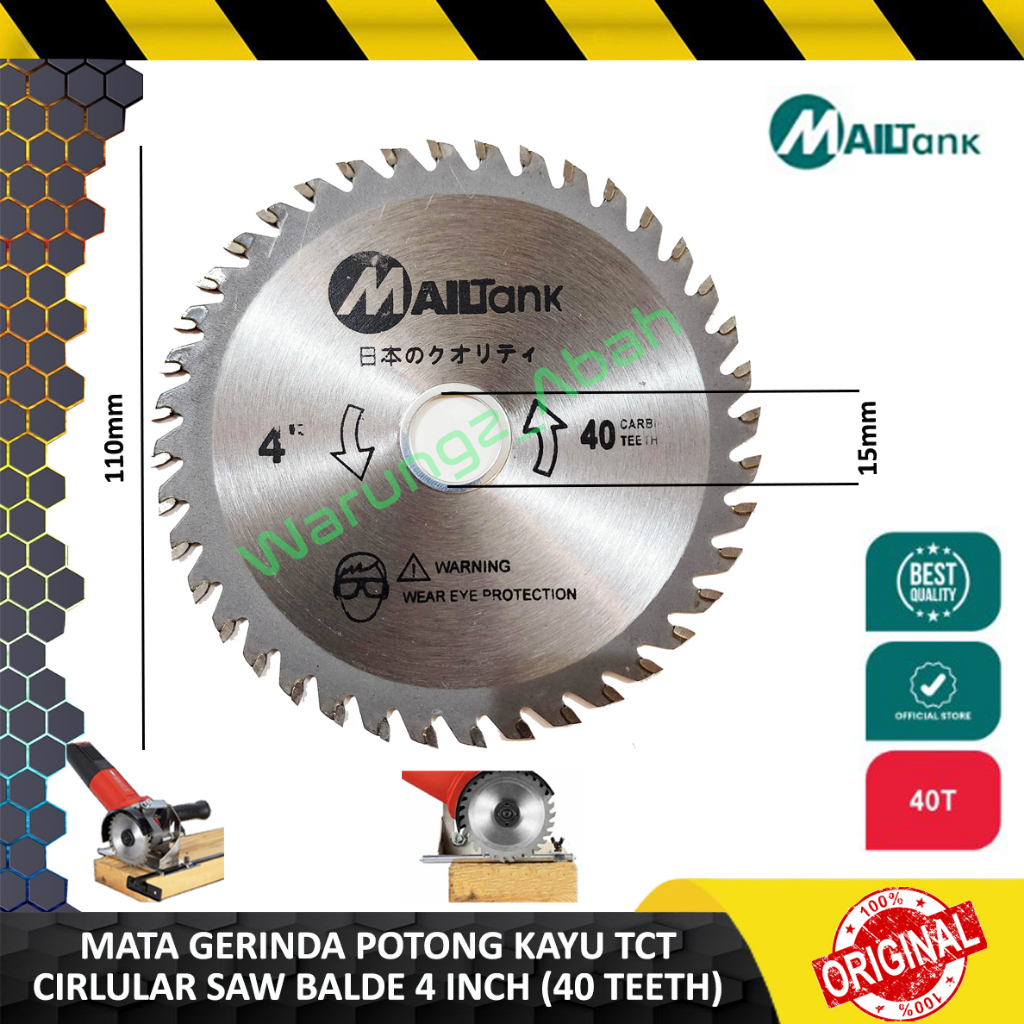 KEPALA MATA PISAU MESIN GERINDA GURINDA GRINDA TANGAN GERGAJI POTONG PEMOTONG PAPAN KAYU PLYWOOD TCT