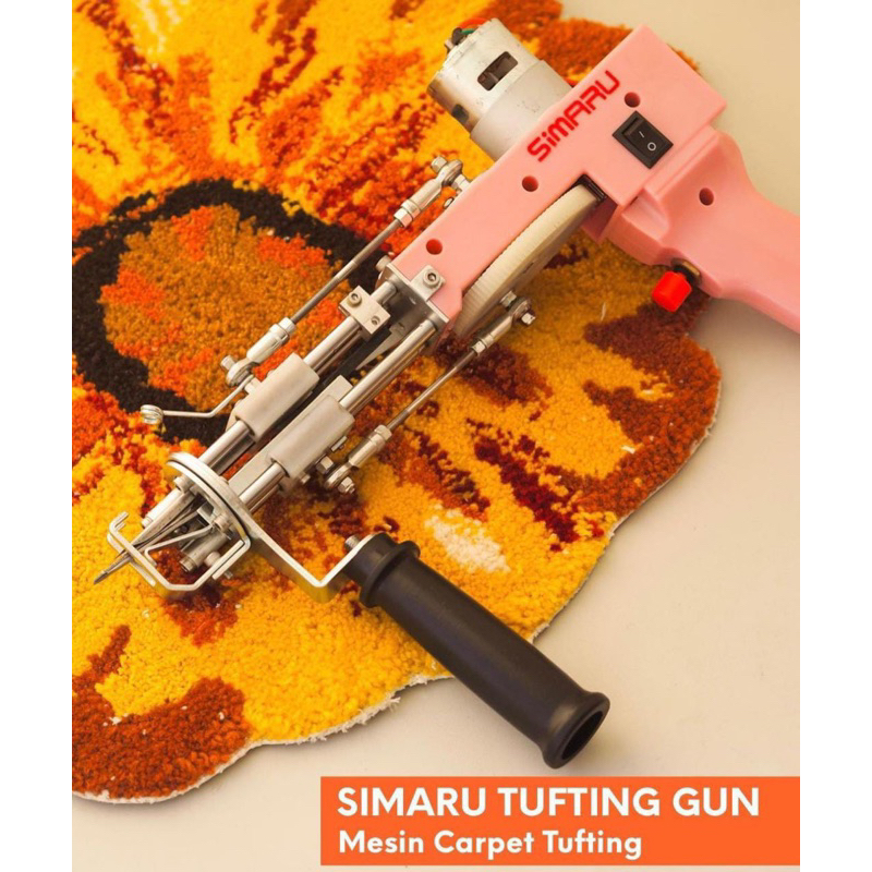 Mesin karpet Tufting SIMARU alat Sulam / Rajut benang Wol Karpet / Kain