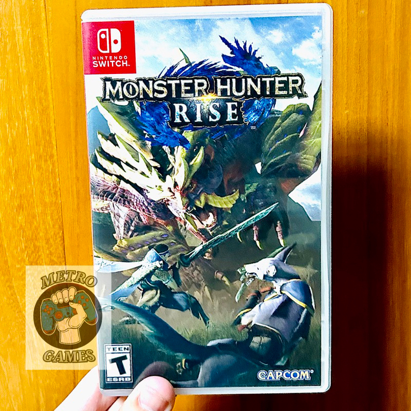 Monster Hunter Rise Switch Games Catridge Fisik Monster Hunter Rise Nintendo Switch Mhw Rise nitendo